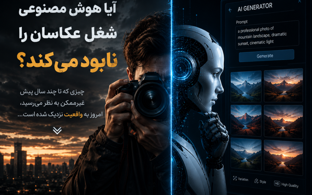 هوش مصنوعی شغل عکاسان را بین خواهد برد؟